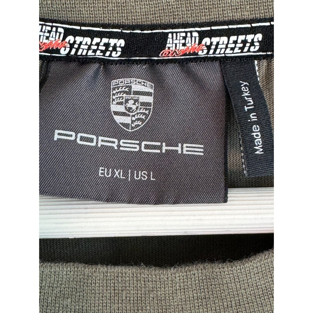 Porsche AHEAD T-shirt Men Cotton Size Large, Excellent condition - Picture 5 of 10